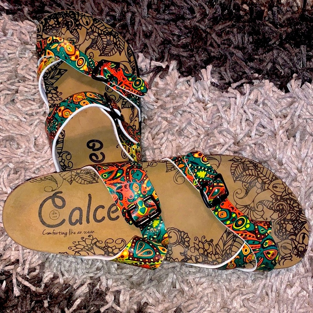 Calceo sandals good cond size 41